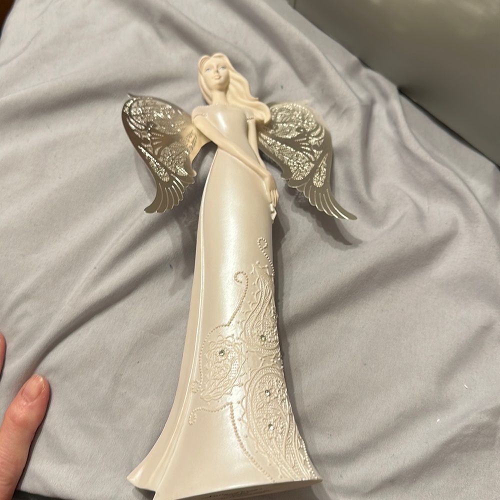 Little Things Mean a Lot Angel “Mother”. New in box. 10” tall